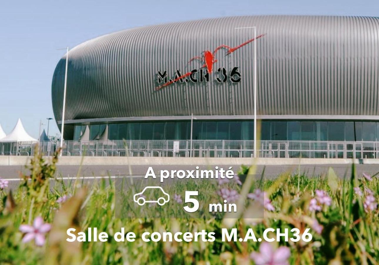 Le Haussmann ⸱ Stationnement Gratuit ⸱ Fibre Apartment Déols Екстериор снимка